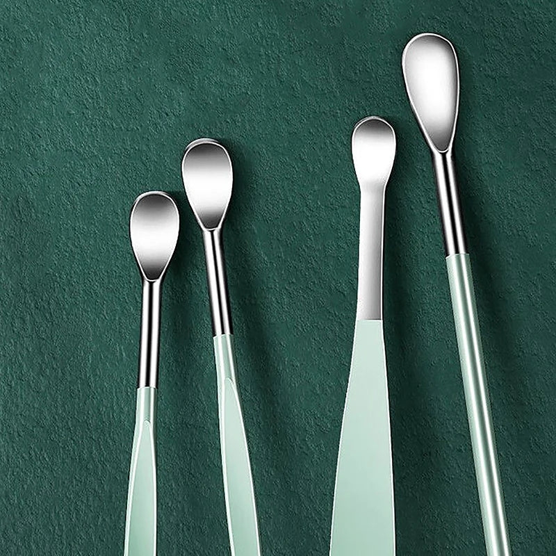 6PCS Stainless Steel Ear Cleanser Kit