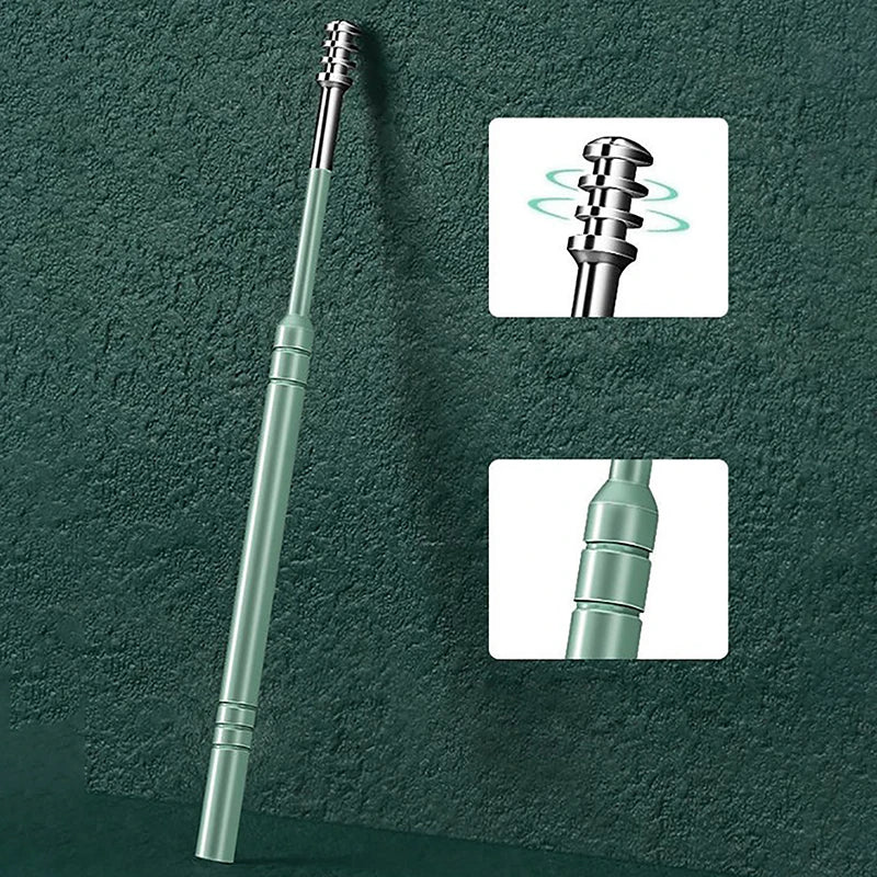 6PCS Stainless Steel Ear Cleanser Kit
