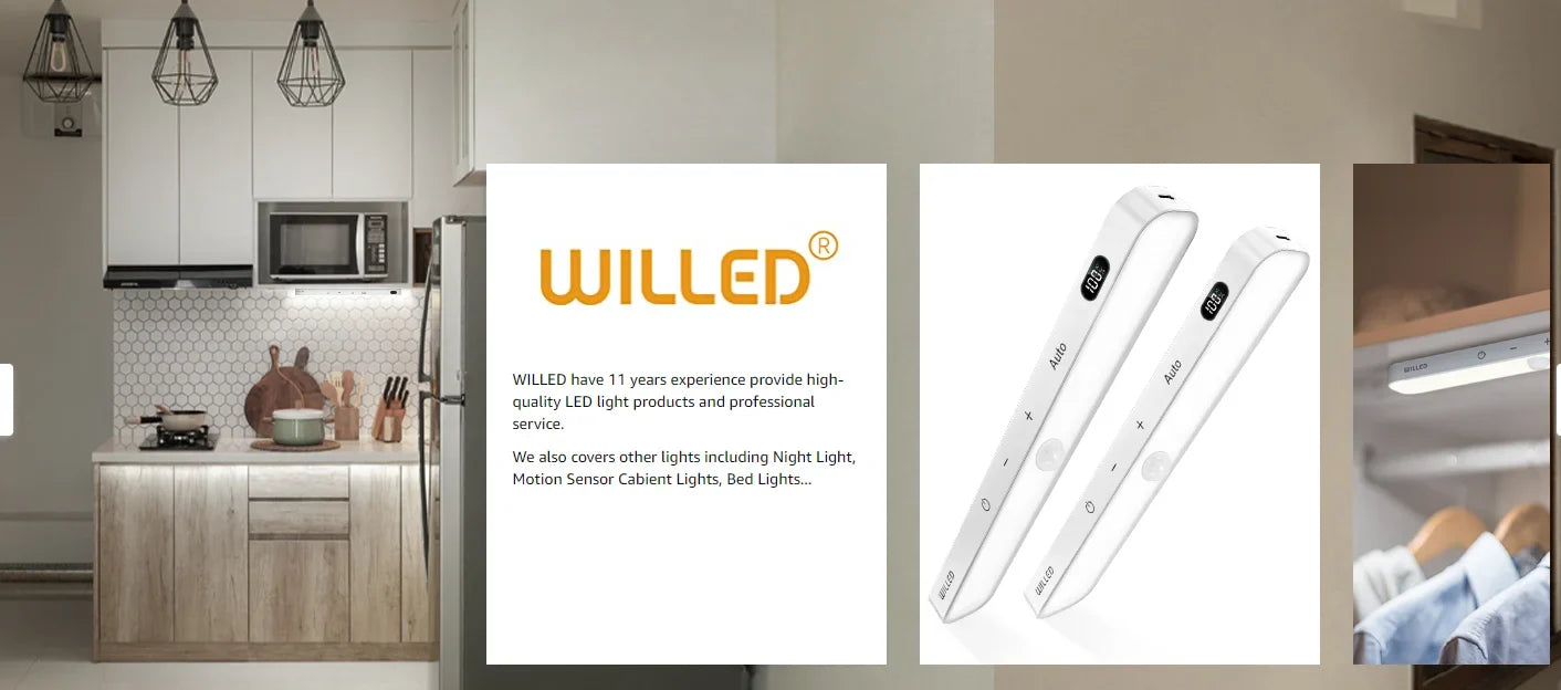 WILLED  Motion Sensor Cabinet Light
