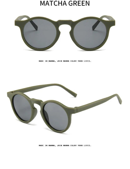 Children's Vintage Frosted UV Protection Sunglasses