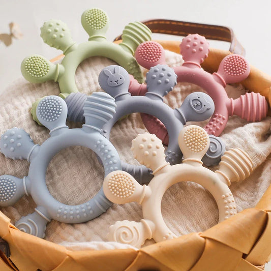 Toddler Teething Ring Sensory Toy