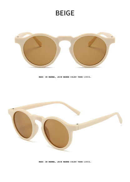 Children's Vintage Frosted UV Protection Sunglasses