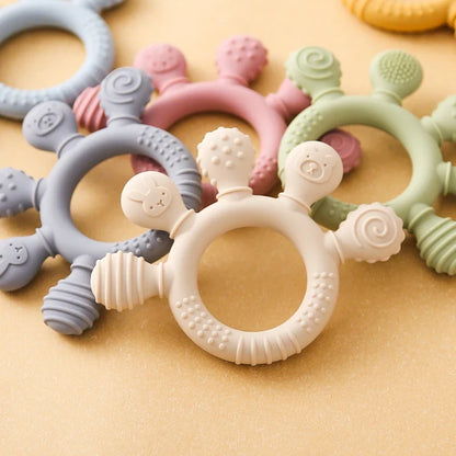 Toddler Teething Ring Sensory Toy