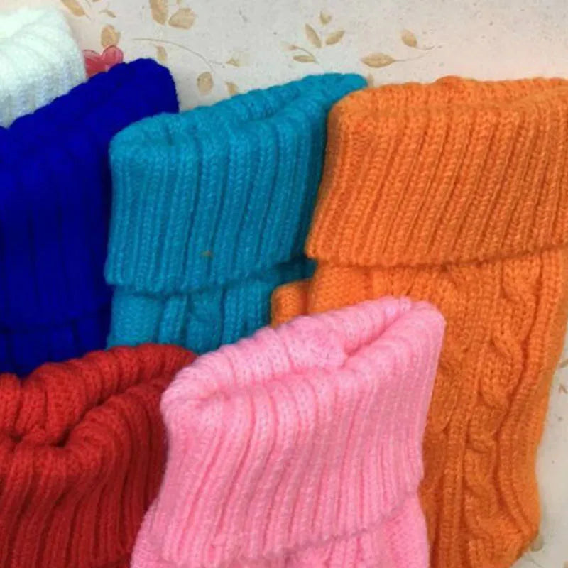 Knitted Winter Dog Sweater