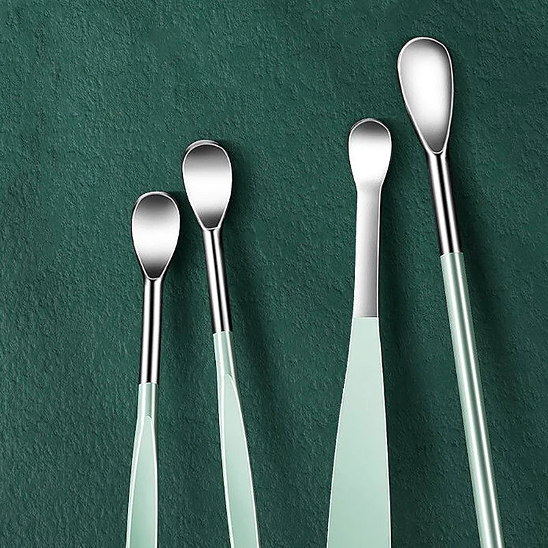 6PCS Stainless Steel Ear Cleanser Kit