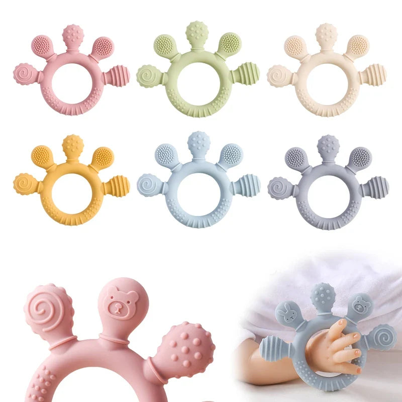 Toddler Teething Ring Sensory Toy