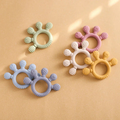 Toddler Teething Ring Sensory Toy